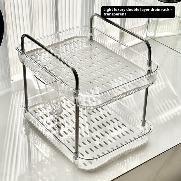 Kitchen Durable Large Capacity Storage Drain Rack